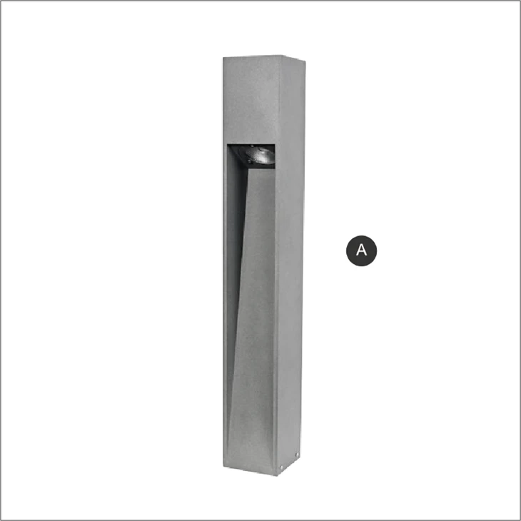 Niaj hnub nimno Tsaus Grey Anti Corrosion Tsim Kho Lub Teeb