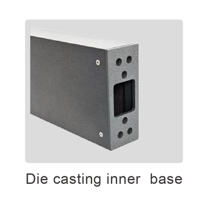 Square Black Bollard Lights