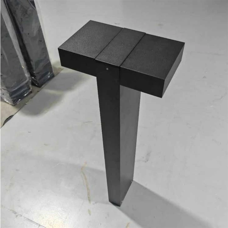 Sab hauv Flange LED Bollard Anti-UV LED Vaj Teeb Ob Lub Taub Hau