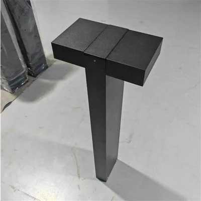 Sab hauv Flange LED Bollard Anti-UV LED Vaj Teeb Ob Lub Taub Hau