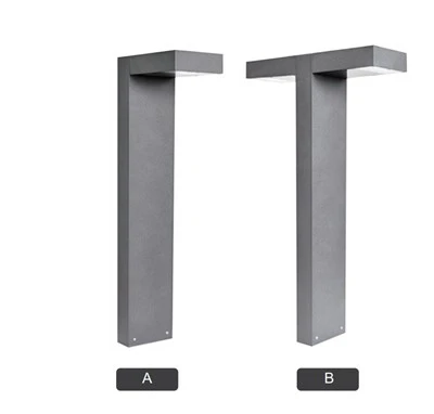 Landscape Lawn Teeb Sab nraum zoov Waterproof Garden Led Bollard